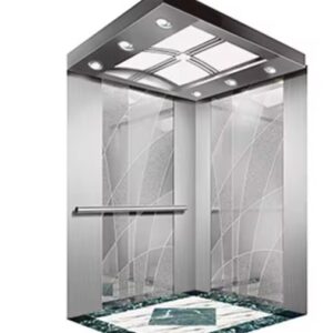 wood-decoration-luxury-cabin-passenger-elevator